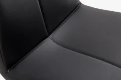 AABENRAA L160 bord eg + 4 HAVNDAL stole sort