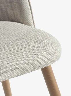 ALSTED Ø120 bord eg + 4 THORUP stole beige/eg