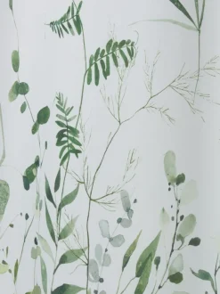 Badeforhæng FILIPSTAD 150x200cm hvid/grøn