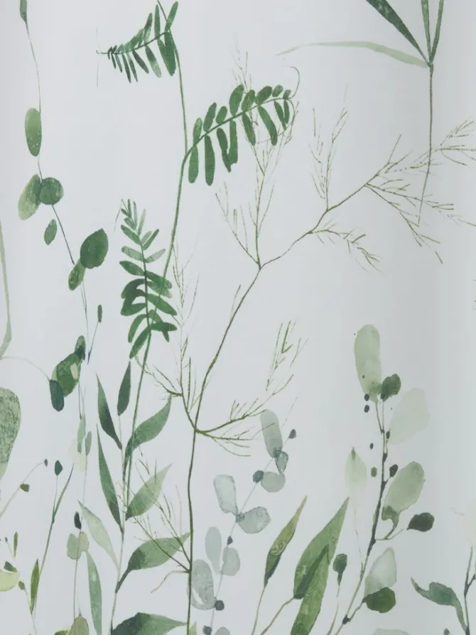 Badeforhæng FILIPSTAD 150x200cm hvid/grøn