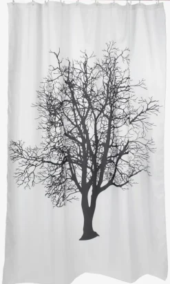 Badeforhæng MARIEBY 180x200 hvid KRONBORG