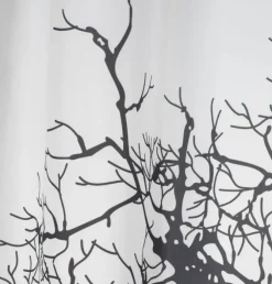 Badeforhæng MARIEBY 180x200 hvid KRONBORG