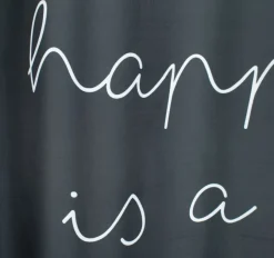 Badeforhæng RUNEMO 150x200 sort