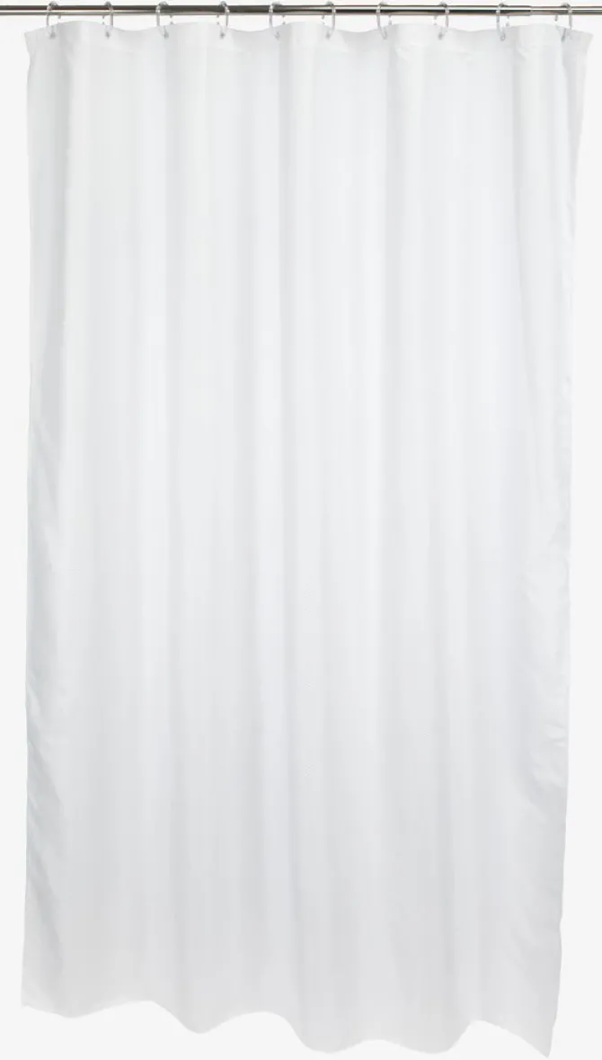 Badeforhæng VISKAFORS 180x200 hvid KRONBORG