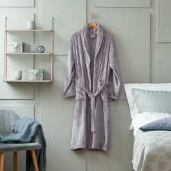Badekåbe LERUM S/M lyslilla