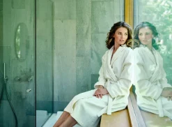 Badekåbe TIBRO S/M natur KRONBORG