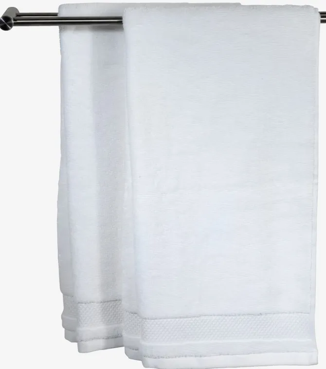 Badelagen NORA 100x150 hvid KRONBORG