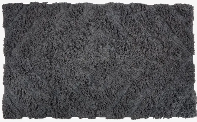 Bademåtte GIMO 70x120 antracitgrå KRONBORG