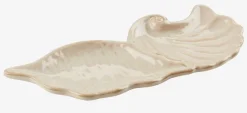 Bakke TORTUNA 10x25cm skalformet beige