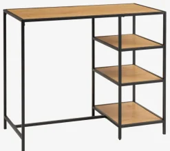 Barbord TRAPPEDAL 60x120 eg/sort