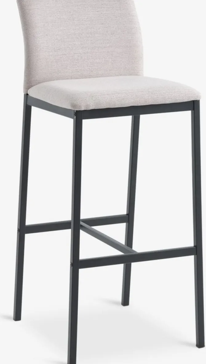 Barstol ARNUM beige/sort