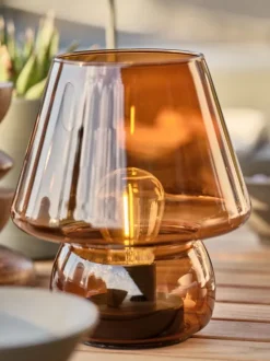 Batterilampe HOLGER Ø15xH17cm