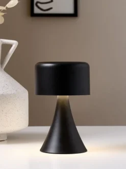 Batterilampe JACOB Ø13xH21cm m/timer