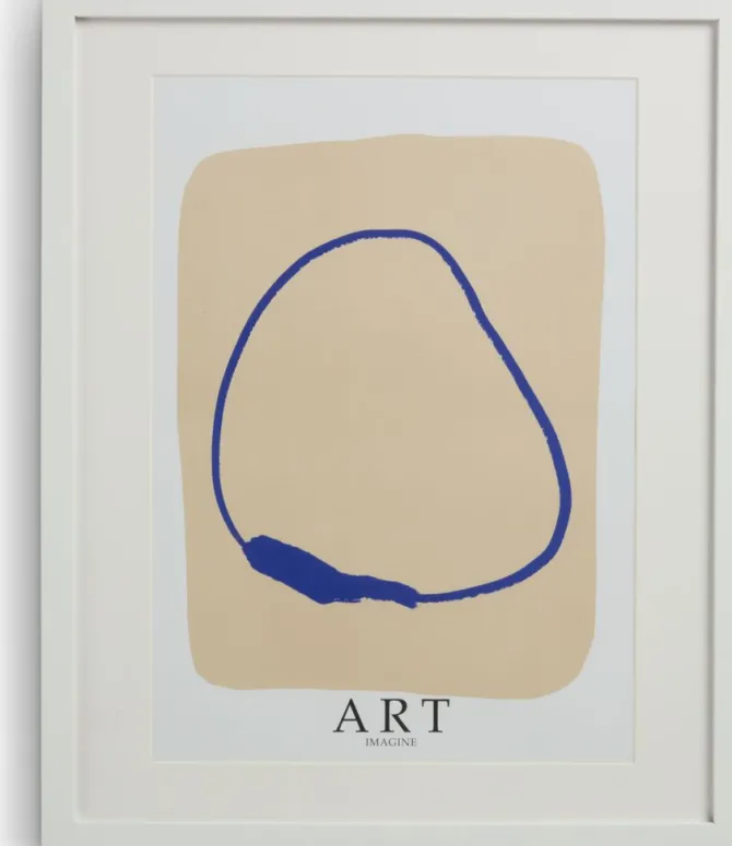 Billedramme OSCAR 40x50cm hvid m/A3 passepartout