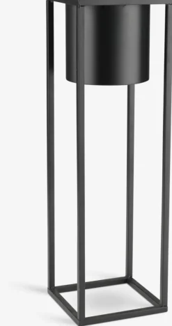 Blomsterpotte DETLEF B15xL15xH50cm sort