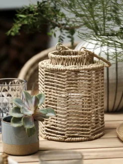 Blomsterpotte DION Ø8xH8cm blå