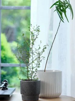 Blomsterpotte KNUDSEN Ø20xH18cm hvid