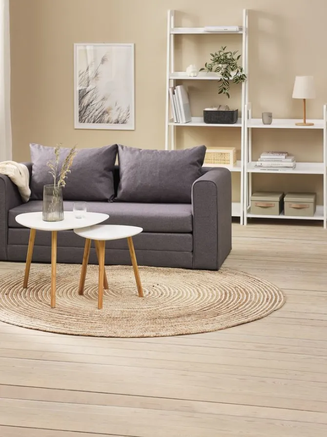 Bogreol HERNING 5 hylder hvid