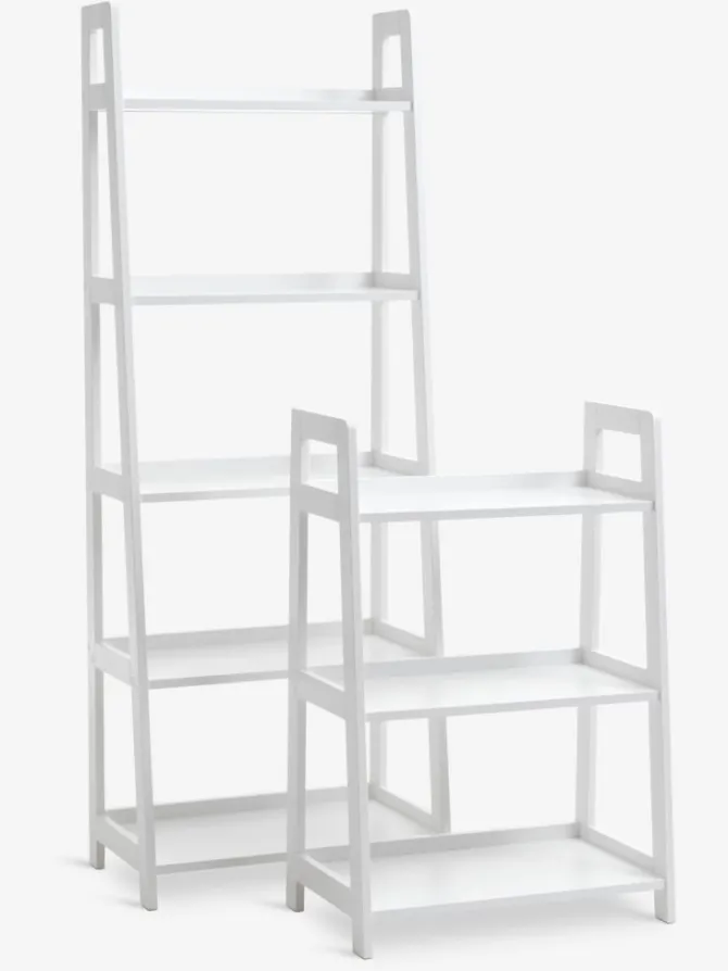 Bogreol HERNING 5 hylder hvid