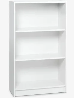 Bogreol HORSENS 3 hylder bred hvid