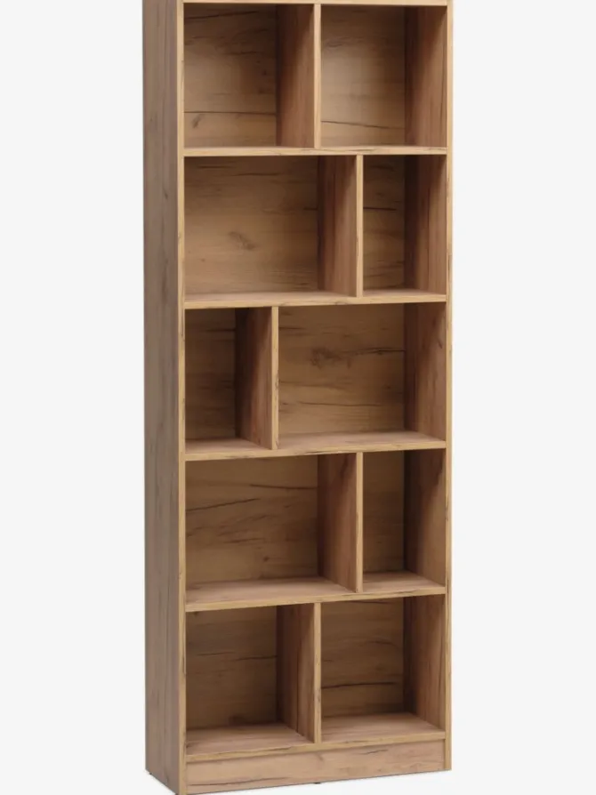 Bogreol MOSBJERG 10 hylder egefarve