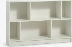 Bogreol MOSBJERG 6 hylder hvid