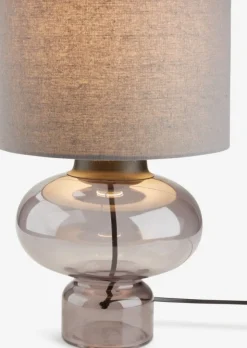 Bordlampe EDMUND Ø25xH35cm grå