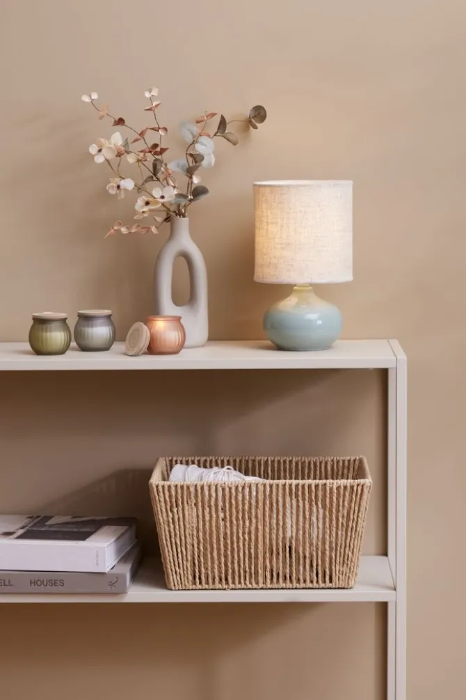 Bordlampe EIVIN Ø15xH25cm porcelæn