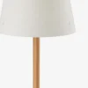 Bordlampe JULIUS Ø19xH39cm natur