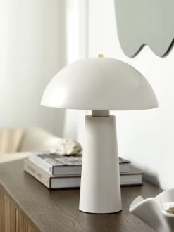 Bordlampe MARKUS Ø25xH35cm grå