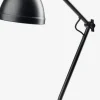 Bordlampe PATRIK Ø14xH45cm sort