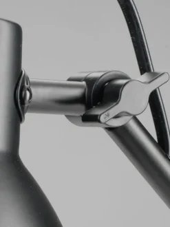 Bordlampe PATRIK Ø14xH45cm sort