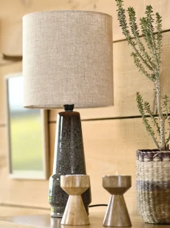 Bordlampe VIGGO Ø21xH47cm grå