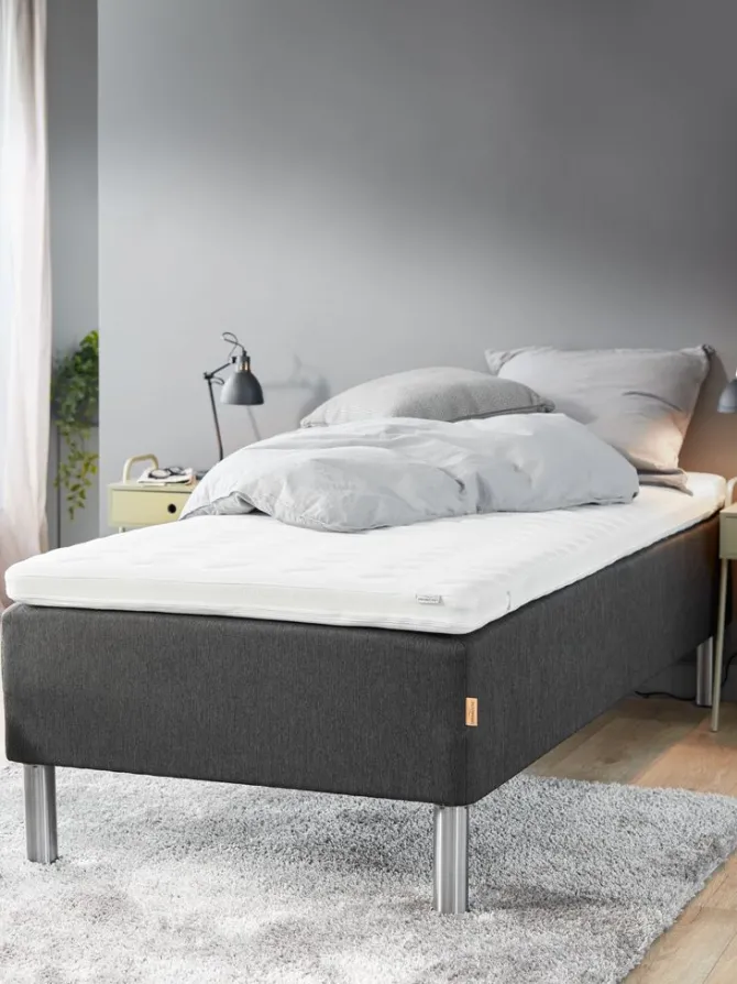 Boxmadras 90x200 GOLD B20 memory Grå-40