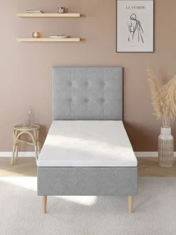 Boxmadras 90x200 PLUS B75 Grå-23