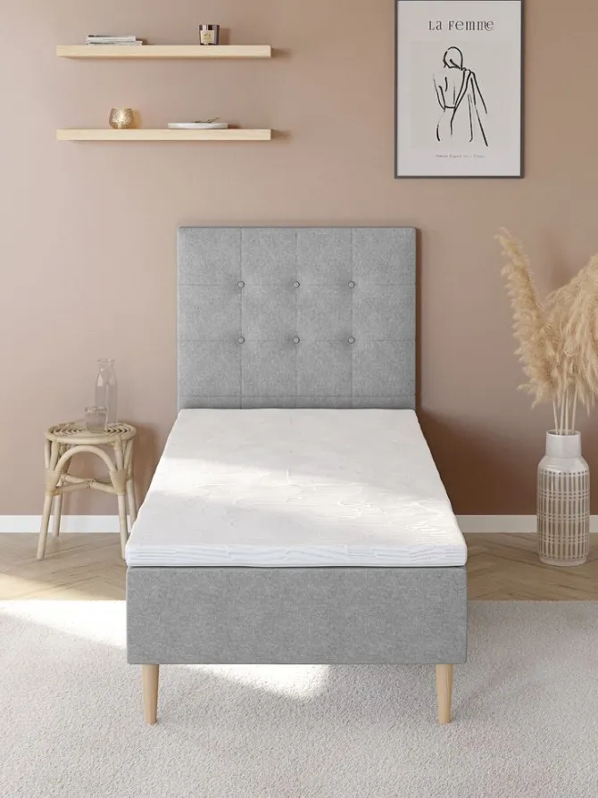 Boxmadras 90x200 PLUS B75 Grå-23