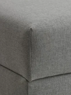 Daybed BEGYNDT 196x91 lysegråt stof