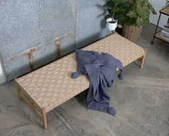 Daybed VADEHAVET 189x67 naturfarvet stof/eg