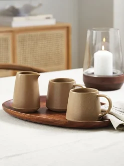 Dekorationsbakke PETERSEN B28xL40cm brun