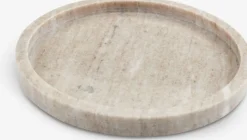 Dekorationsbakke VALDEMAR Ø25cm marmor