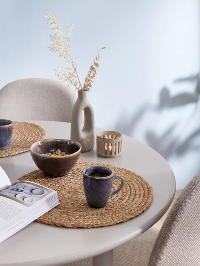 Dækkeserviet BUKKETORN Ø38 natur