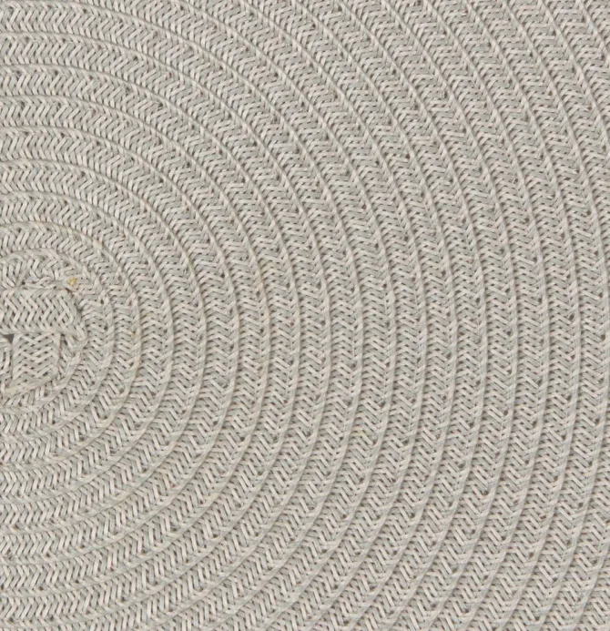 Dækkeserviet KUNGSMYNTA Ø38 sølvgrå