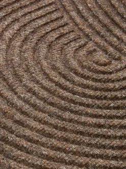 Dørmåtte JORDSKOLM 50x80x0,7 brun/beige