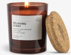 Duftlys JENS Ø7xH8cm m/låg