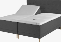 Elevationsseng 180x200 DUNLOPILLO E300 Grå-54