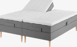 Elevationsseng 180x200 GOLD E45 Grå-23