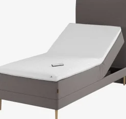 Elevationsseng 90x200 GOLD E50 Grå-21