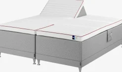 Elevationsseng 180x200 TEMPRAKON E250 Grå-42