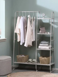 Entremøbel RAVNKILDE 4 hylder lys sand