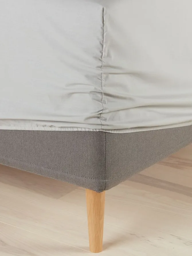 Faconlagen DAGNY 90x200x35 lysegrå